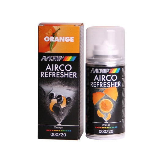 Kondicionierių gaiviklis/Apelsinų kvapo "Airco Freshner" 150ml MOTIP
